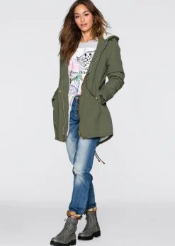 Online Parka con forro polar Mujer Chaquetas Y Abrigos