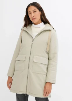 Parka de invierno ancha, con capucha y forro polar Mujer Chaquetas Y Abrigos