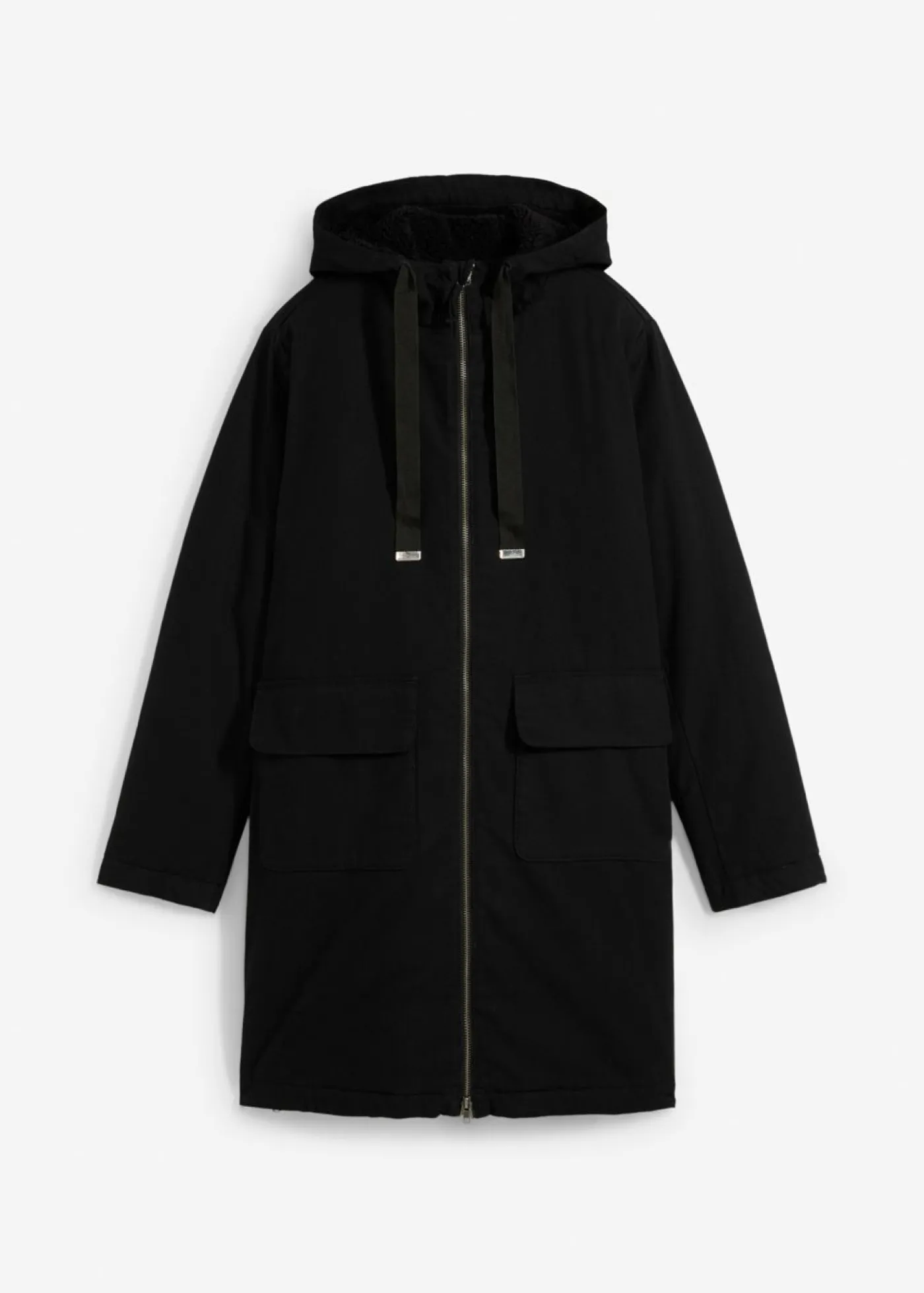 Best Parka de invierno ancha, con capucha y forro polar Mujer Chaquetas Y Abrigos