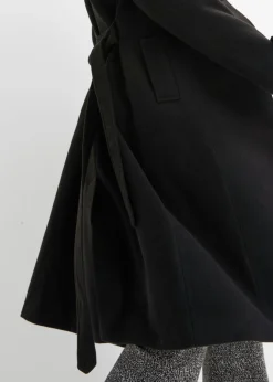 Parka de invierno con look de lana Mujer Chaquetas Y Abrigos