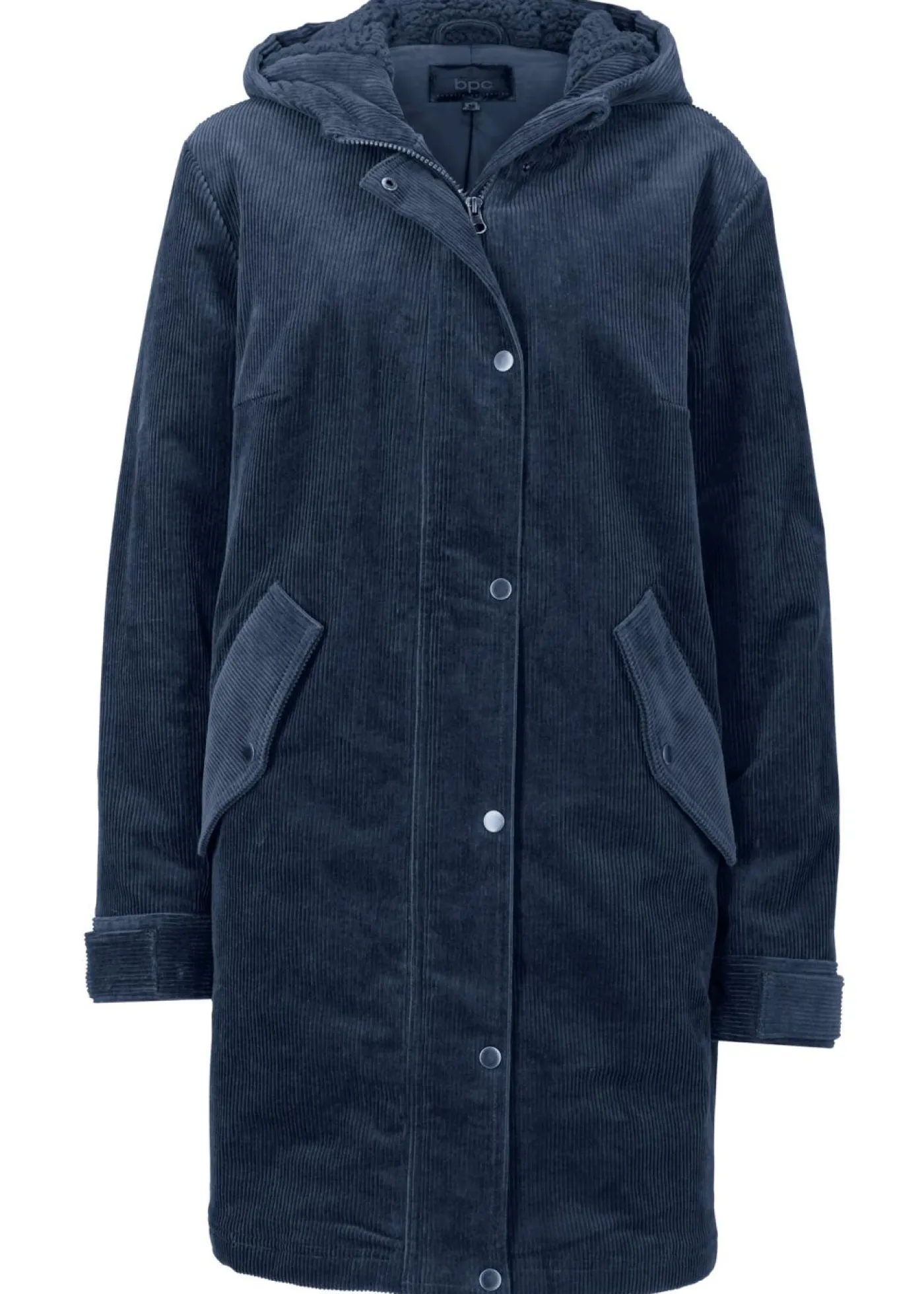 Sale Parka de pana con forro suave Mujer Chaquetas Y Abrigos