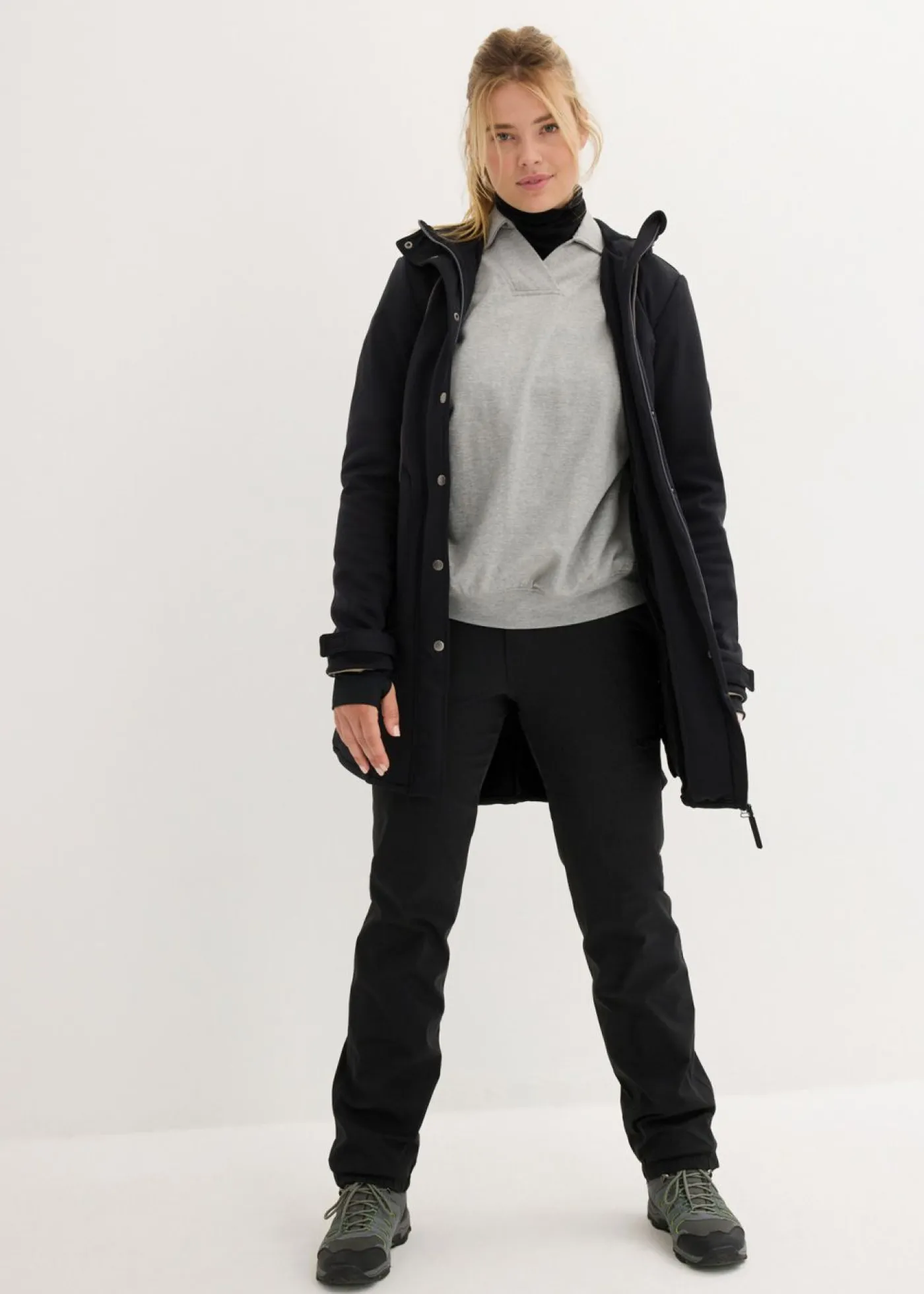 Sale Parka de tejido Softshell Mujer Chaquetas Y Abrigos