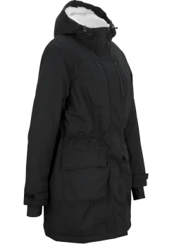 Clearance Parka funcional impermeable con forro de peluche en la capucha Mujer Chaquetas Y Abrigos