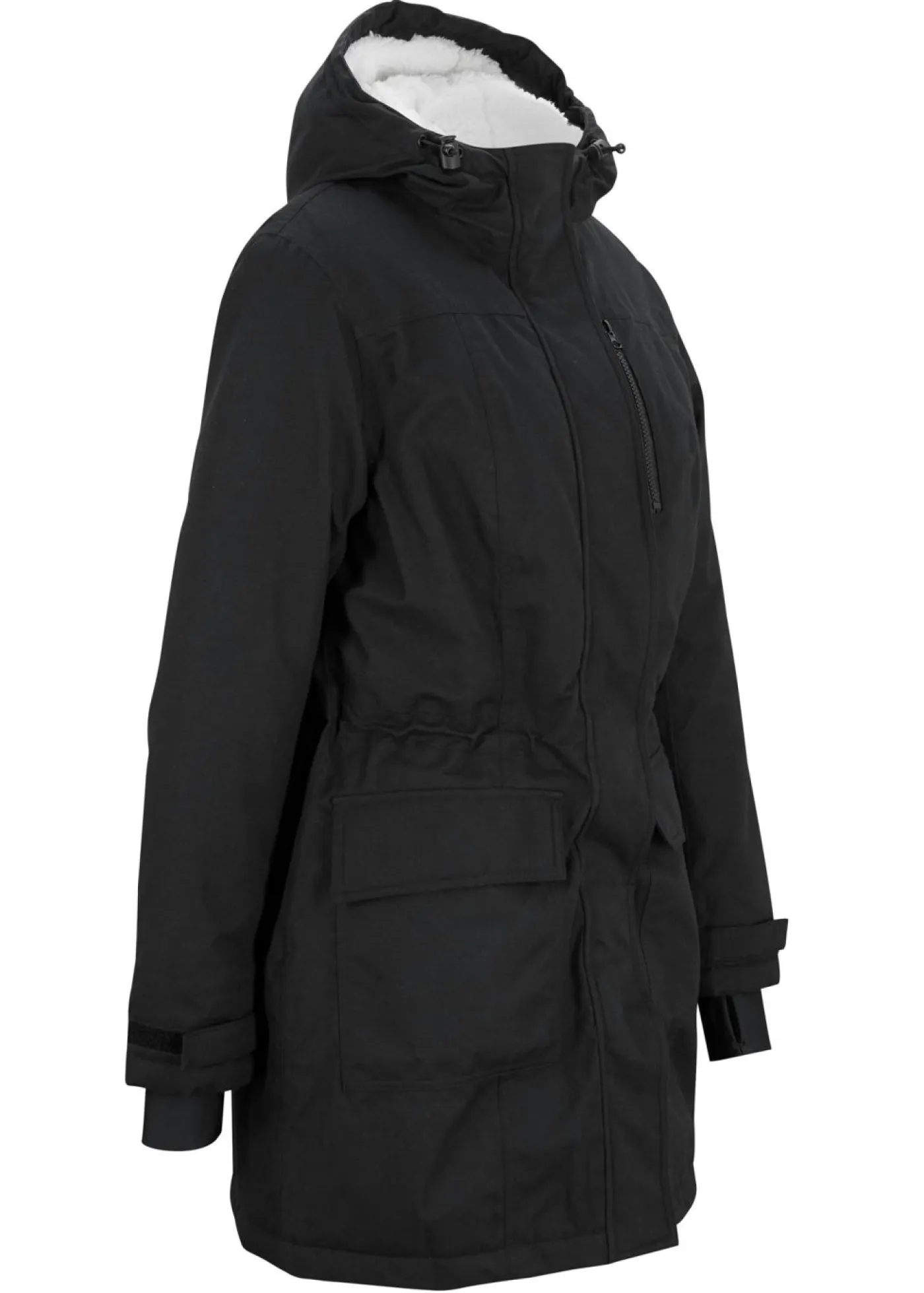 Clearance Parka funcional impermeable con forro de peluche en la capucha Mujer Chaquetas Y Abrigos