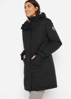 Clearance Parka funcional impermeable con forro de peluche en la capucha Mujer Chaquetas Y Abrigos