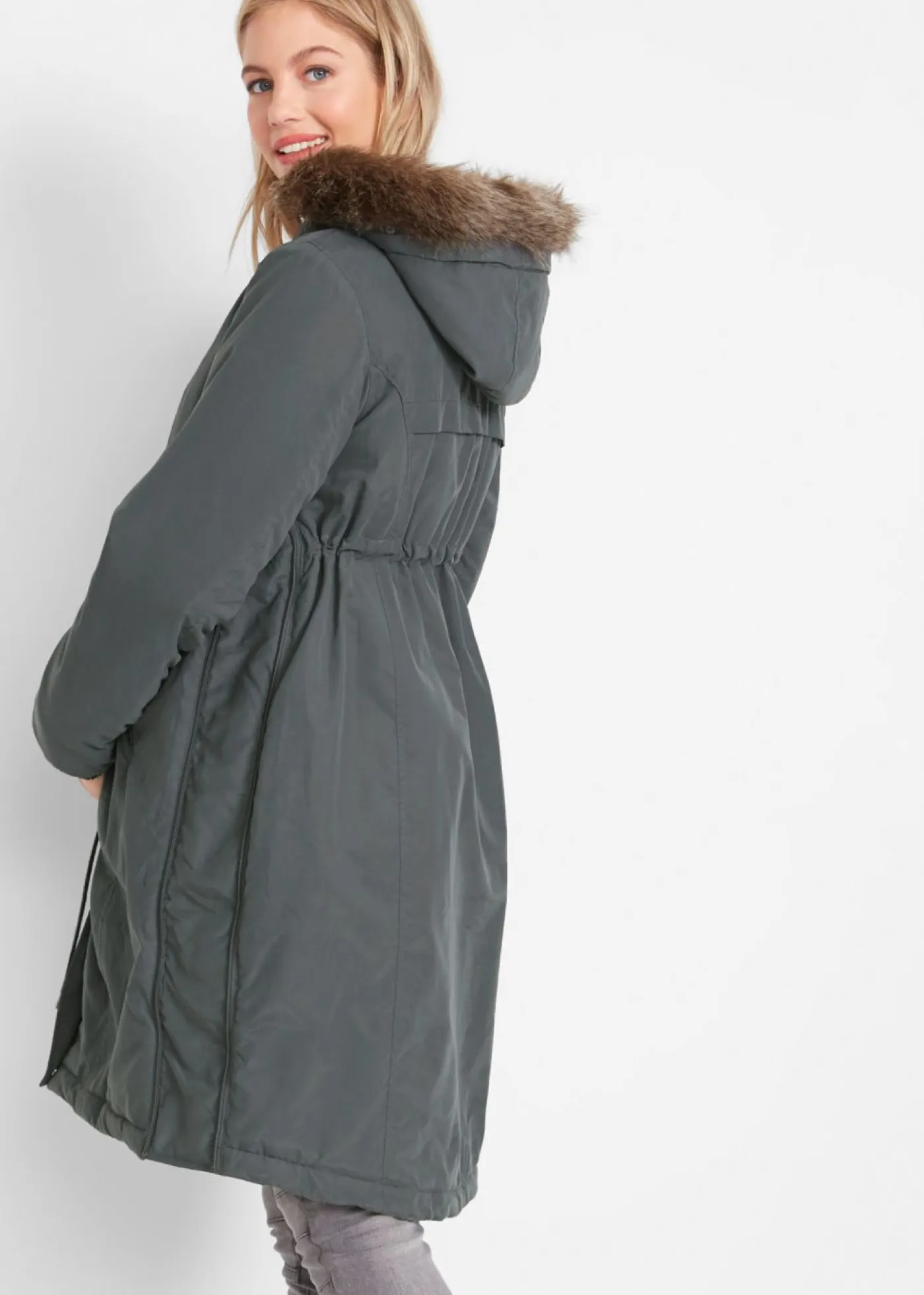 Hot Parka premamá 3 en 1 con inserto de porteo Mujer Premamá