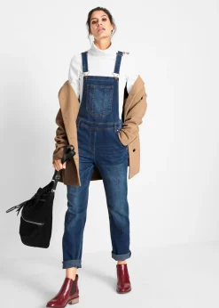 Best Peto vaquero con ajuste boyfriend Mujer Vaqueros