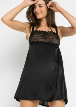 Sale Picardías con efecto brillante Mujer Corsés|Lencería
