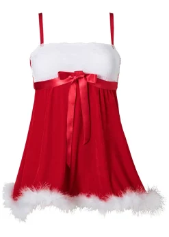 Best Picardías navideño Mujer Lencería Sexy|Ropa Para Dormir