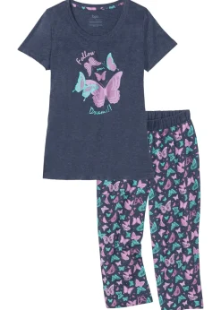 Hot Pijama capri Mujer Ropa Para Dormir
