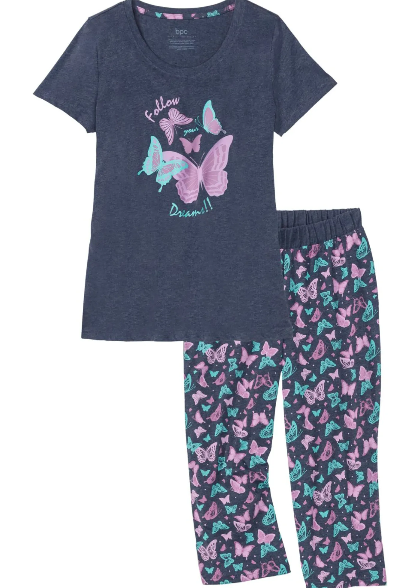 Hot Pijama capri Mujer Ropa Para Dormir