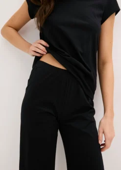 Online Pijama capri con culotte ancho Mujer Ropa Para Dormir