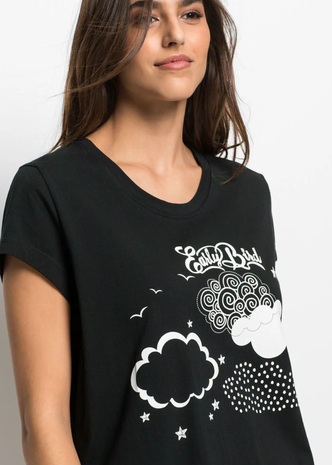 Online Pijama capri de algodón orgánico puro Mujer Ropa Para Dormir