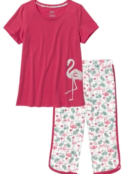 Best Pijama capri de algodón puro Mujer Ropa Para Dormir