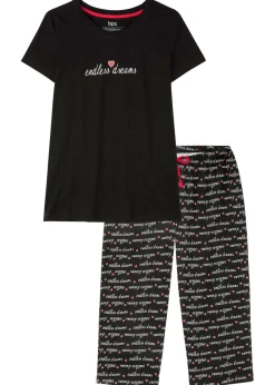 Clearance Pijama capri de algodón puro Mujer Ropa Para Dormir