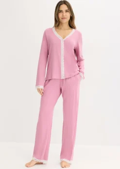 Discount Pijama con botones Mujer Ropa Para Dormir