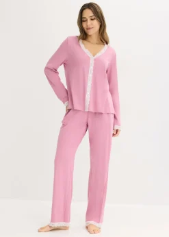Discount Pijama con botones Mujer Ropa Para Dormir