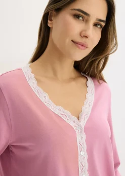 Discount Pijama con botones Mujer Ropa Para Dormir