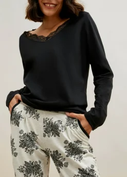 Discount Pijama con encaje discreto Mujer Ropa Para Dormir