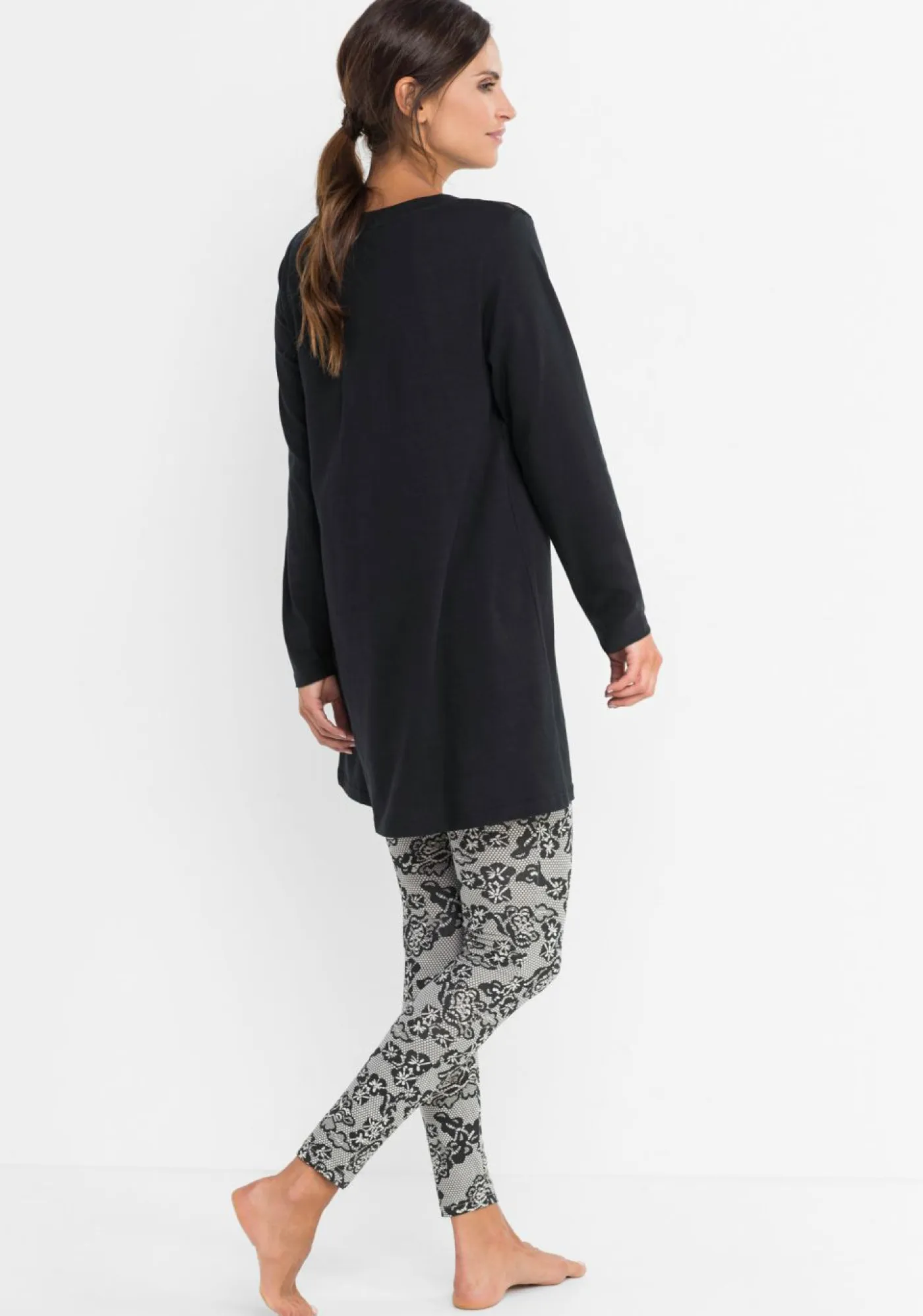 Outlet Pijama con leggings Mujer Ropa Para Dormir