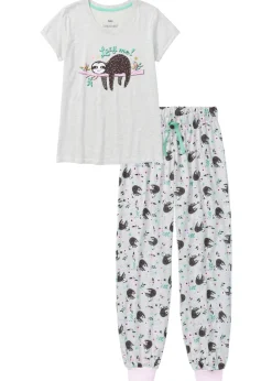 Hot Pijama con mangas cortas Mujer Ropa Para Dormir