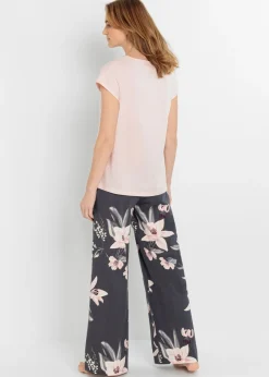 Pijama con pantalón ancho Mujer Ropa Para Dormir
