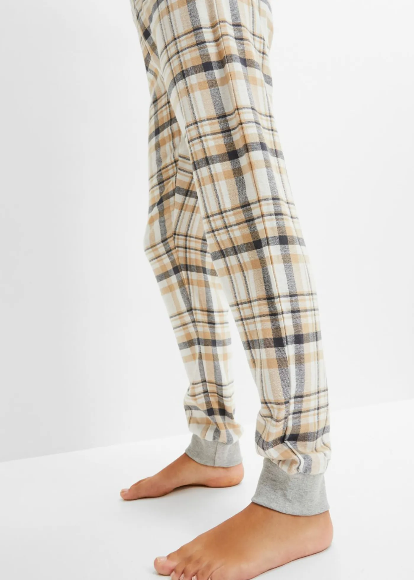 Online Pijama con pantalón de franela Mujer Ropa Para Dormir