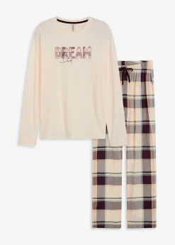 New Pijama con pantalón suave y bolsa de regalo Mujer Ropa Para Dormir