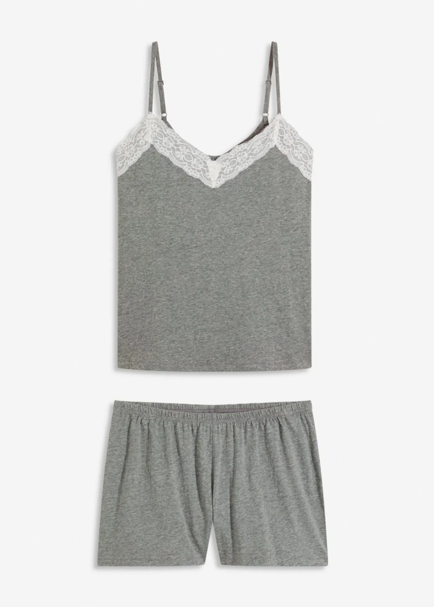 Sale Pijama corto con encaje fino Mujer Ropa Para Dormir