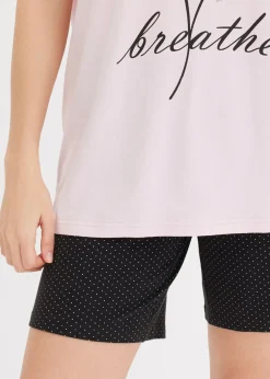 Outlet Pijama corto con pantalón ciclista Mujer Ropa Para Dormir