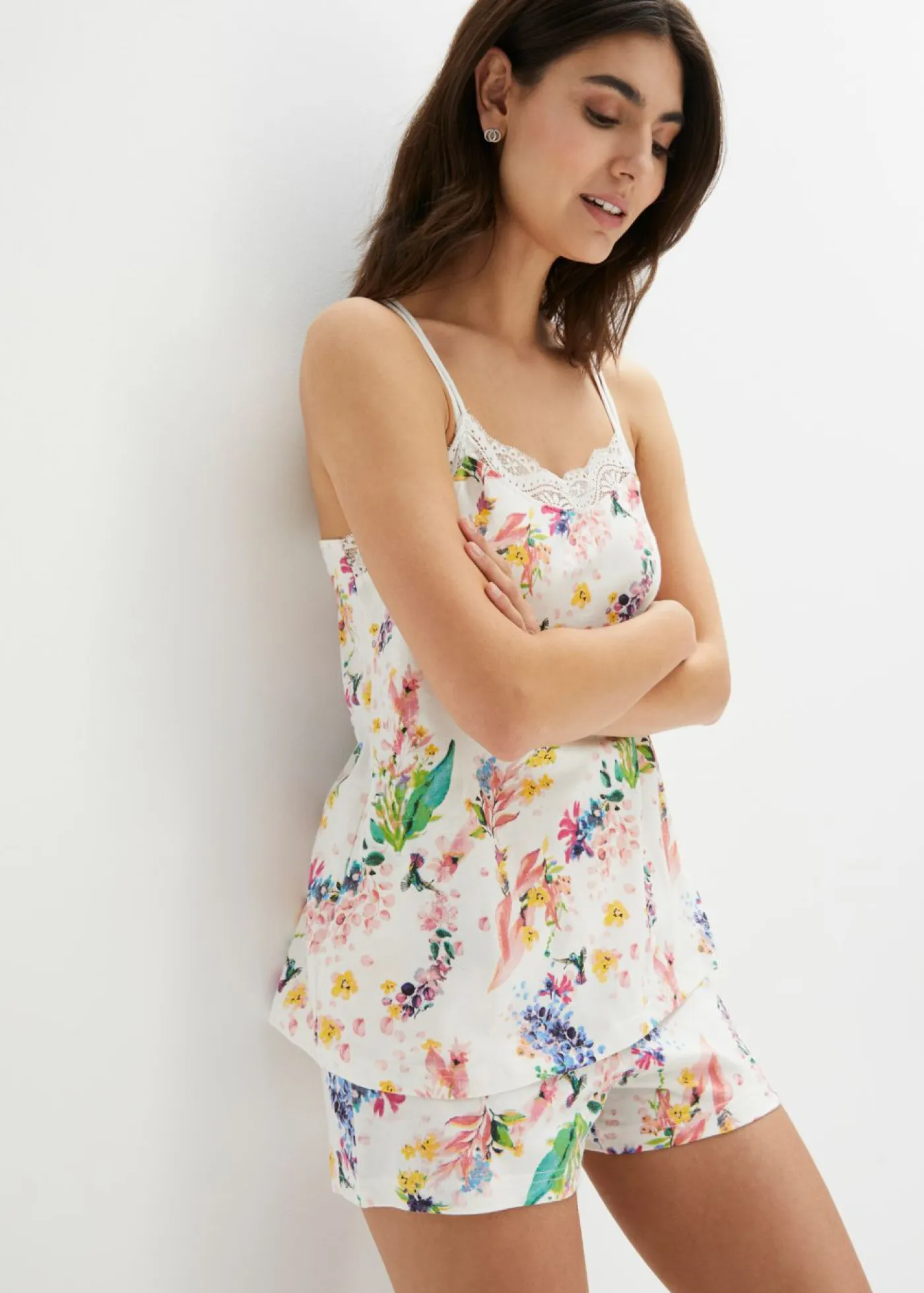 Online Pijama corto con tirantes finos Mujer Ropa Para Dormir