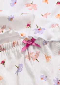 Outlet Pijama corto de canalé Mujer Ropa Para Dormir