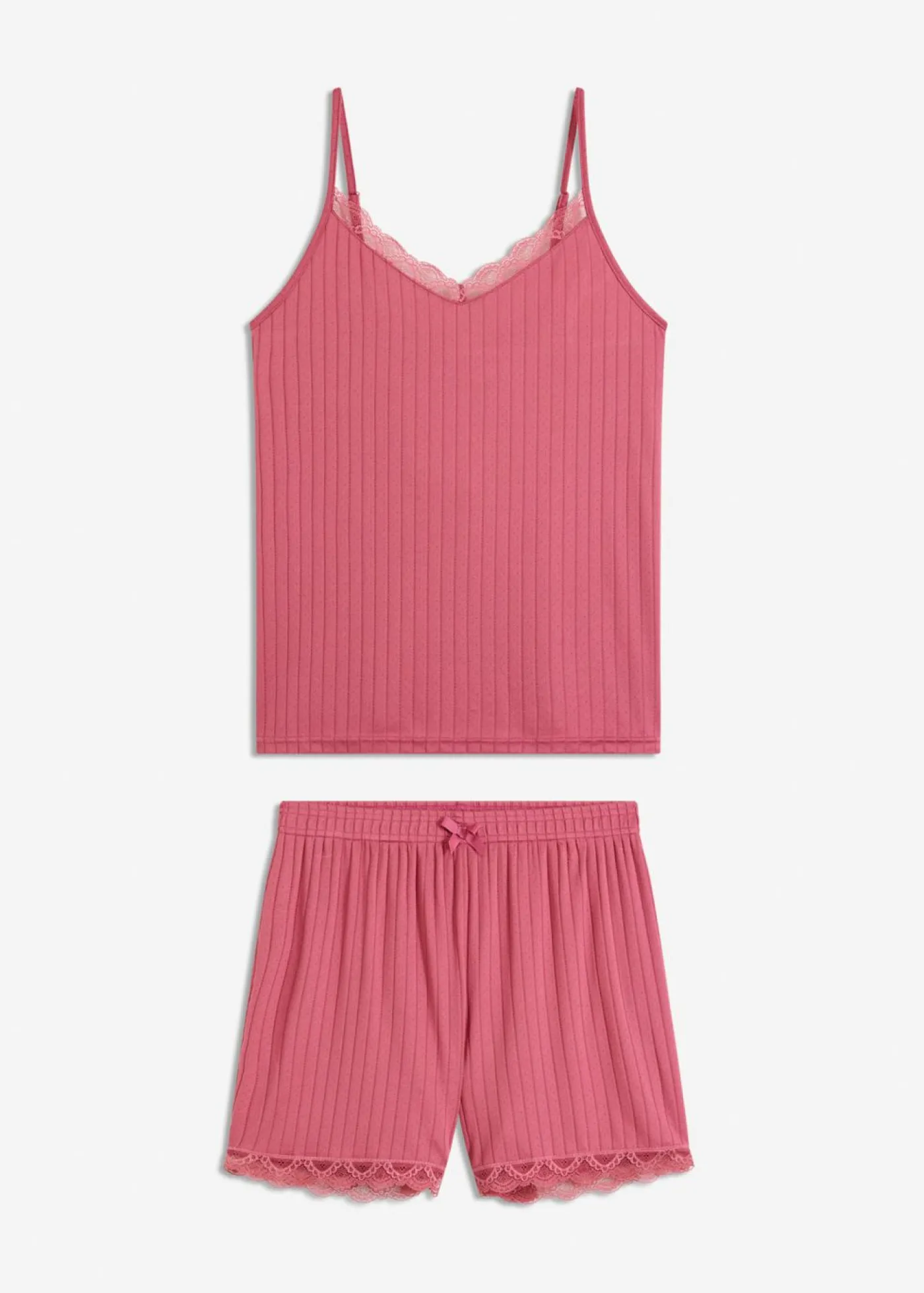 Best Pijama corto de pointelle suave Mujer Ropa Para Dormir