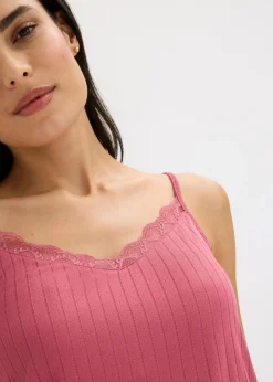 Best Pijama corto de pointelle suave Mujer Ropa Para Dormir