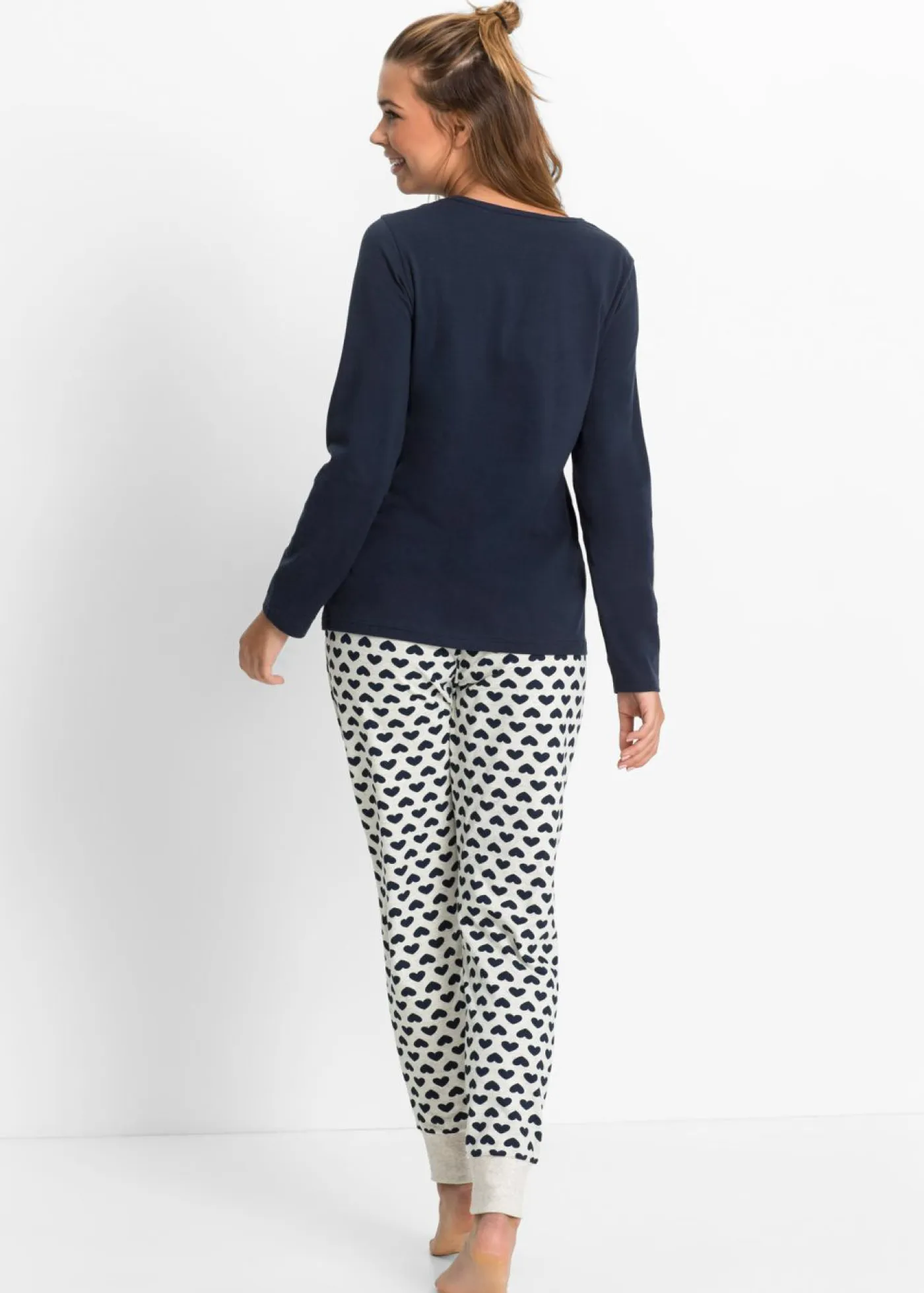 Pijama de algodón orgánico Mujer Ropa Para Dormir