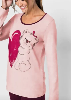New Pijama de algodón orgánico Mujer Ropa Para Dormir