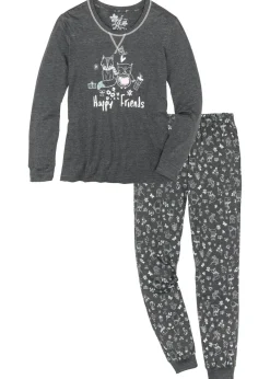 New Pijama de algodón orgánico Mujer Ropa Para Dormir