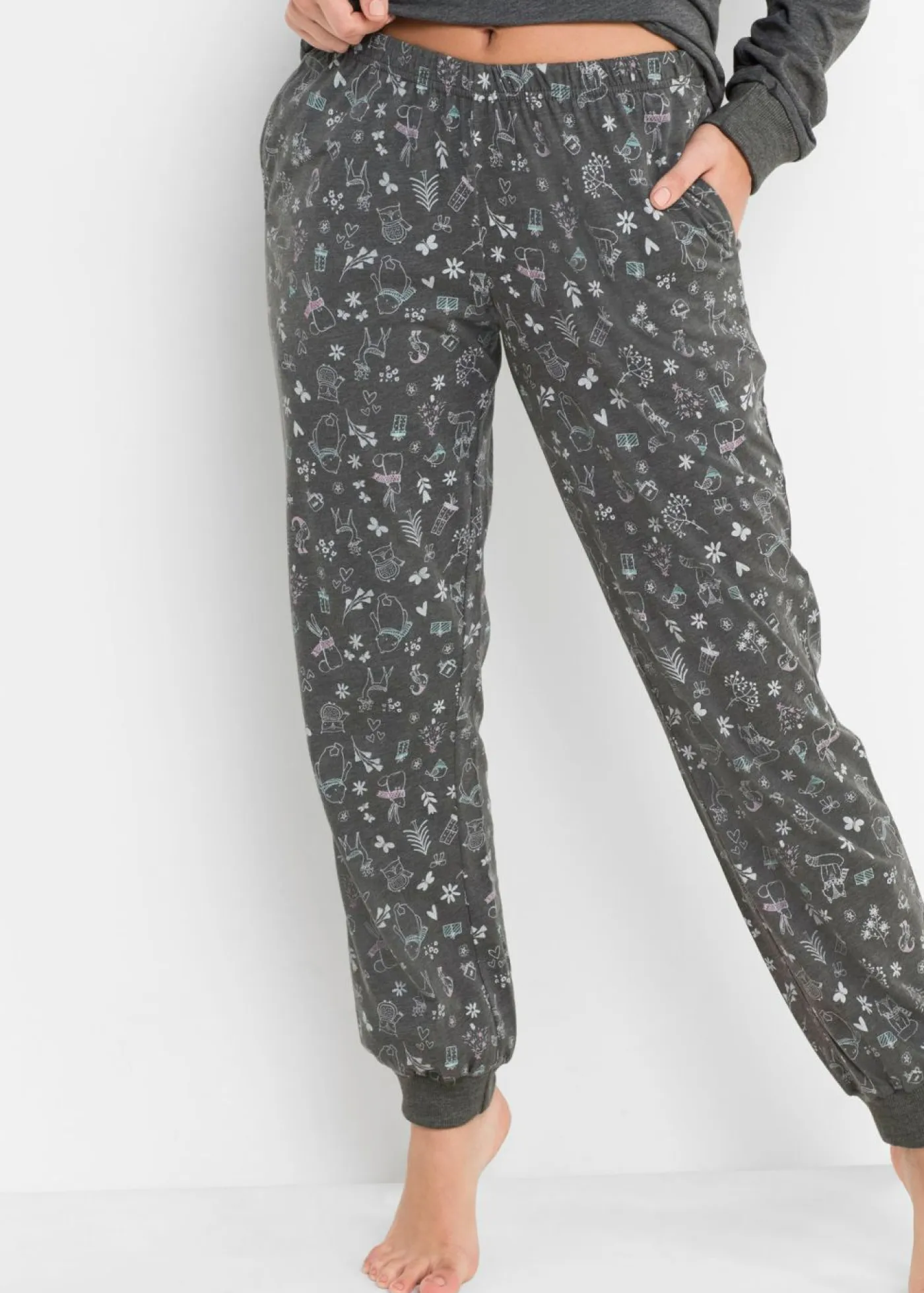 New Pijama de algodón orgánico Mujer Ropa Para Dormir
