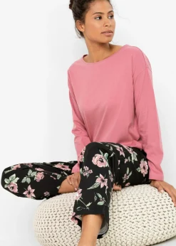 Discount Pijama de algodón orgánico puro Mujer Ropa Para Dormir