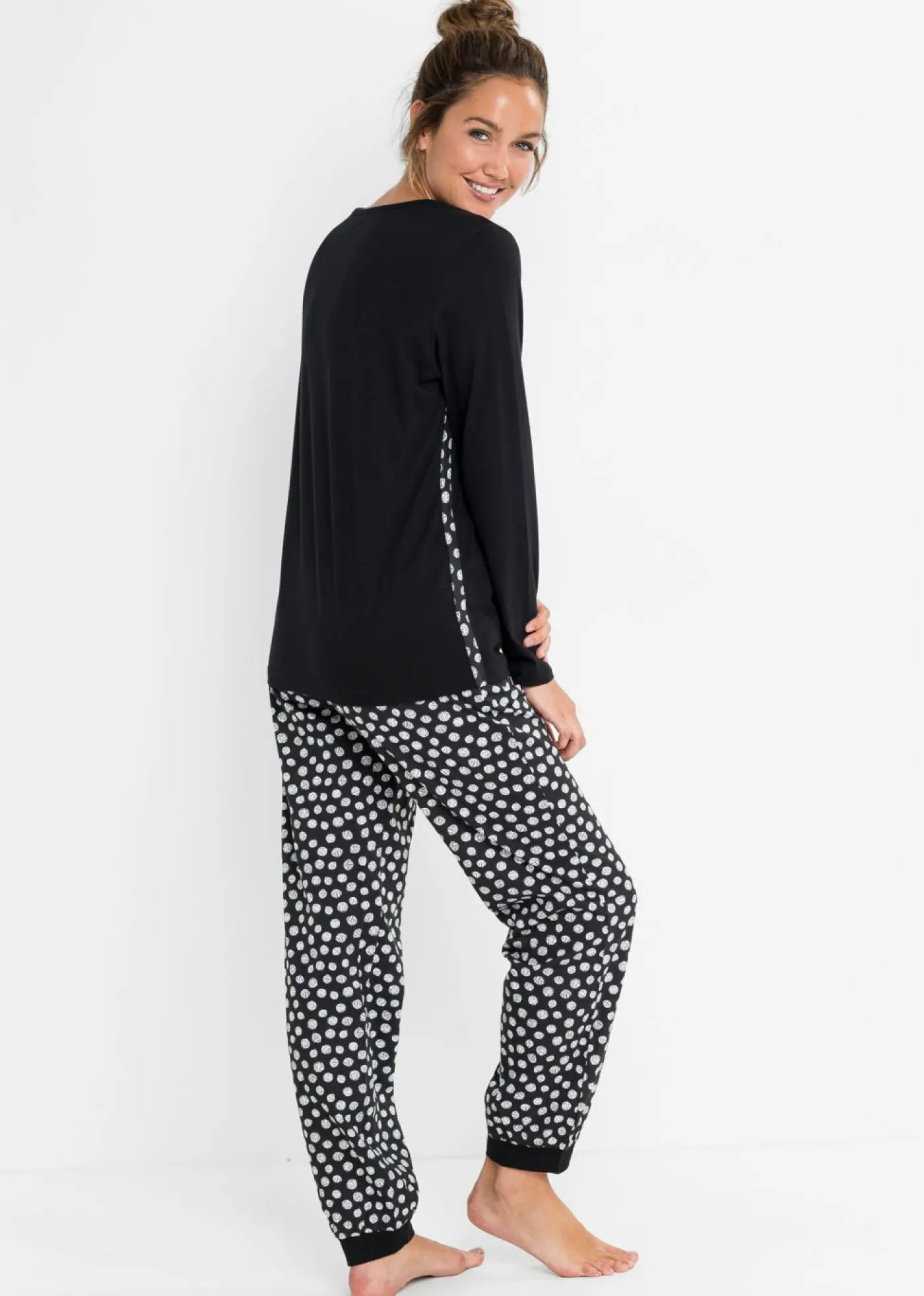 Hot Pijama de algodón orgánico puro Mujer Ropa Para Dormir