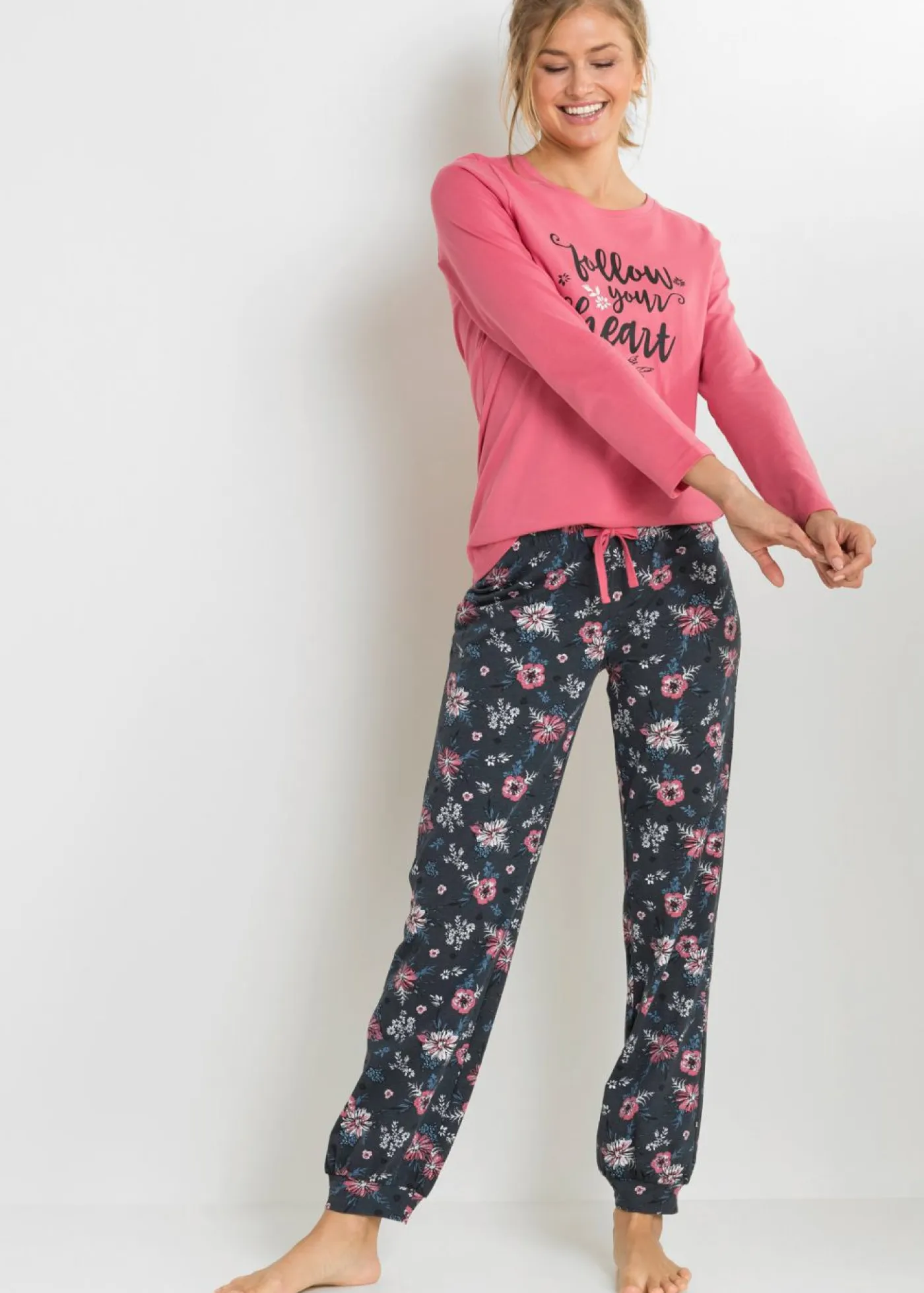 Pijama de algodón orgánico puro Mujer Ropa Para Dormir