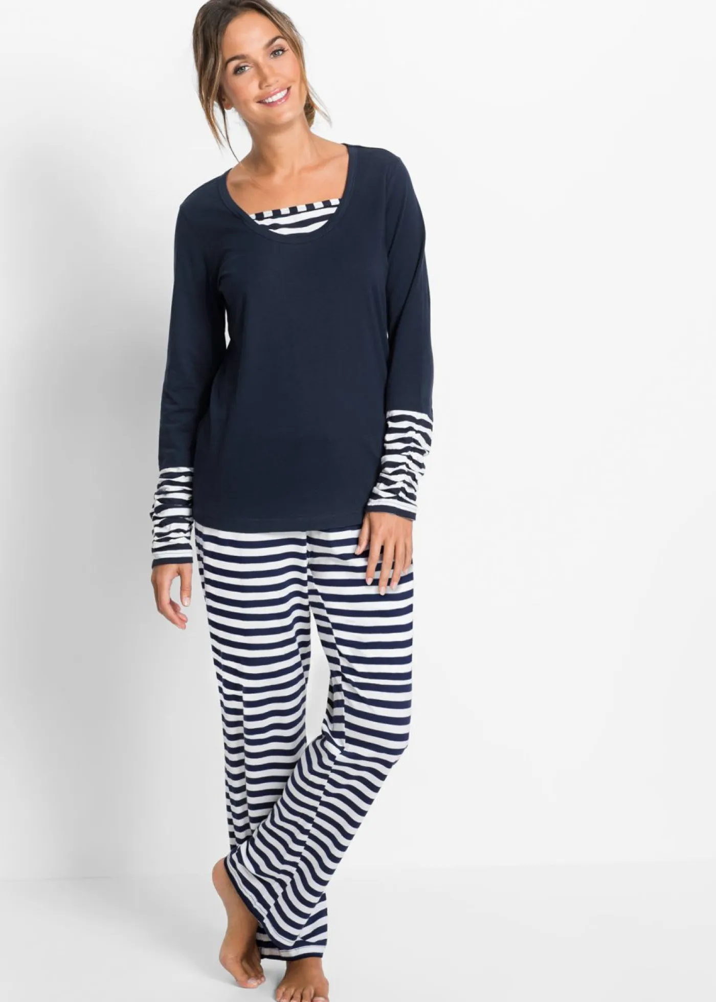 Discount Pijama de algodón orgánico puro Mujer Ropa Para Dormir