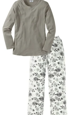New Pijama de algodón orgánico puro Mujer Ropa Para Dormir