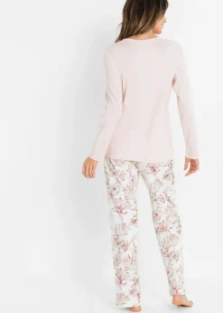 Pijama de algodón orgánico puro Mujer Ropa Para Dormir