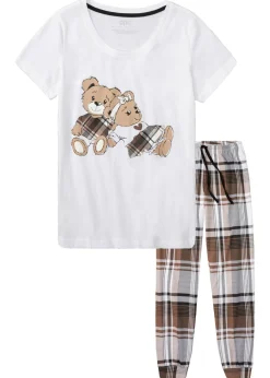 Discount Pijama de algodón orgánico puro Mujer Ropa Para Dormir