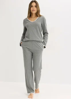 New Pijama de algodón puro Mujer Básicos|Ropa Para Dormir