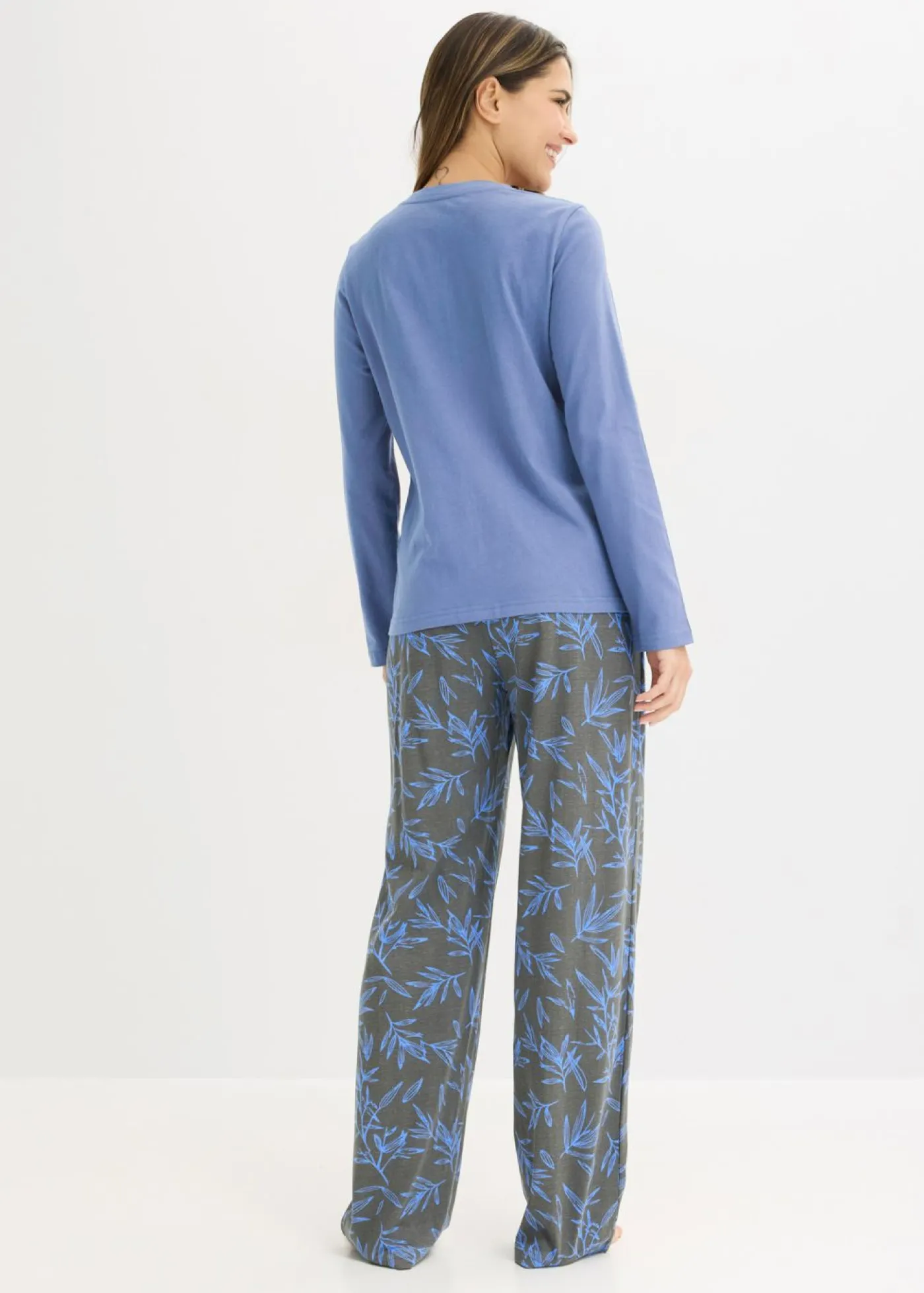 Outlet Pijama de algodón puro (3 piezas) Mujer Ropa Para Dormir