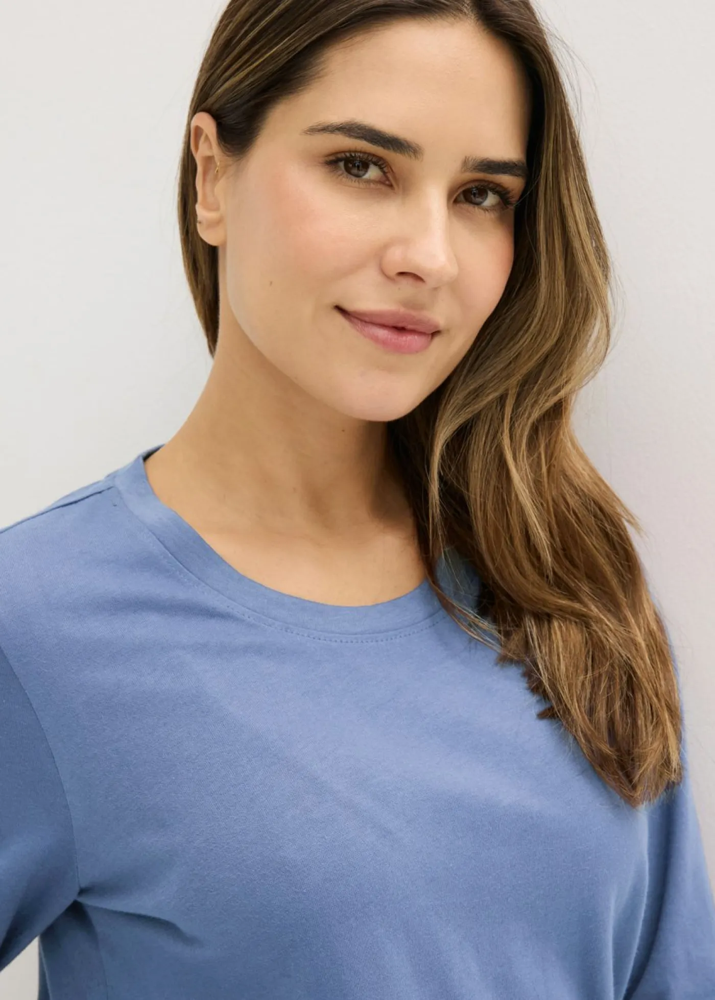 Outlet Pijama de algodón puro (3 piezas) Mujer Ropa Para Dormir
