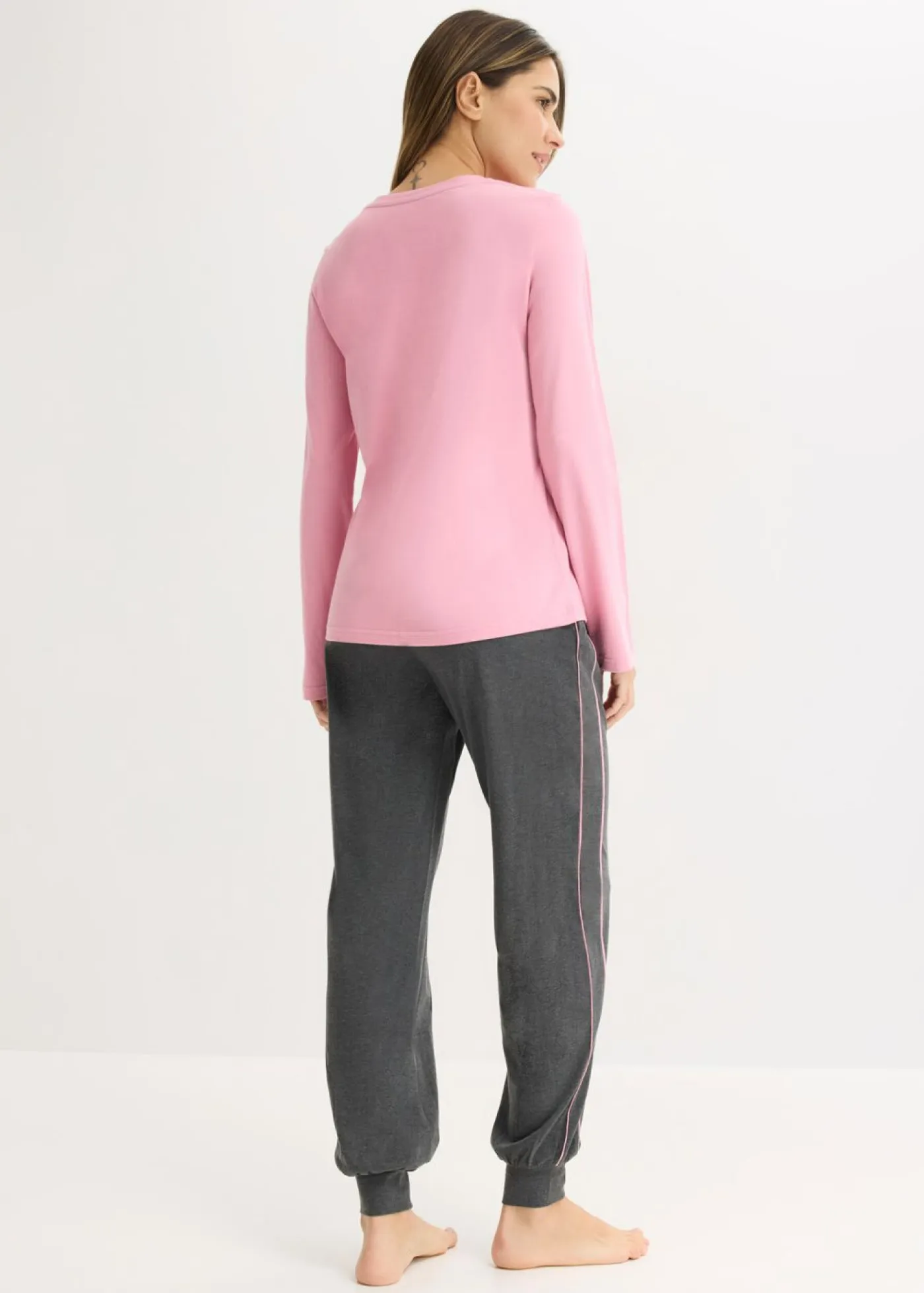 Pijama de algodón suave Mujer Ropa Para Dormir