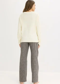 Pijama de algodón suave Mujer Ropa Para Dormir